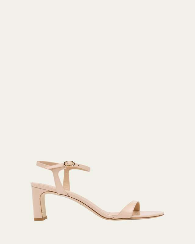 Babette Patent Ankle-Strap Sandals